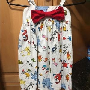 Dr. Seuss themed dress